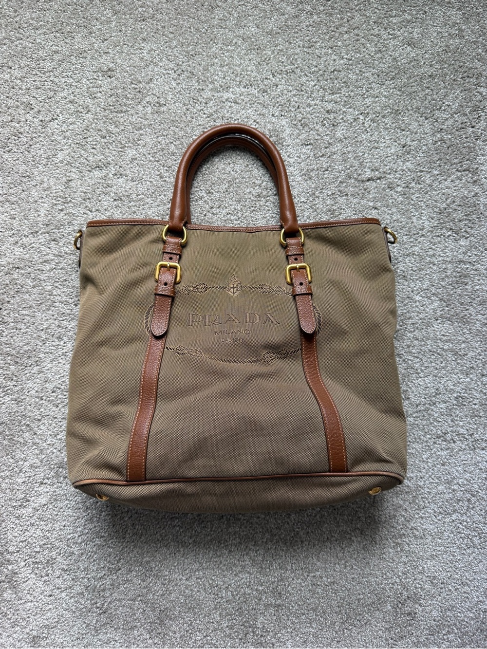 Prada Canapa Tote